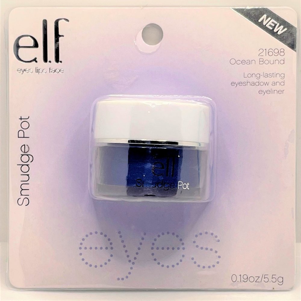 e.l.f. Smudge Pot Ocean bound eyeshadow and eyeliner